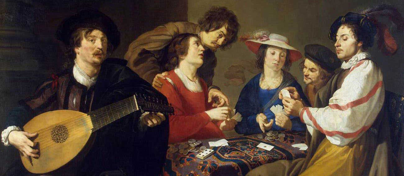 Playing Cards, Theodor Rombouts