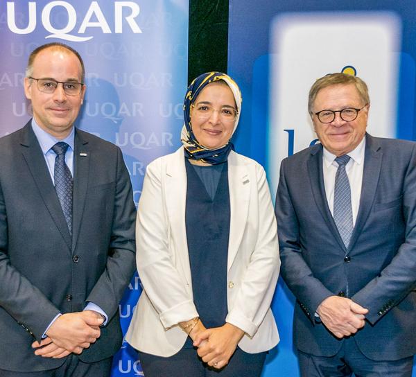 François Deschênes, Loubna Benabbou et Gilles Lehouillier