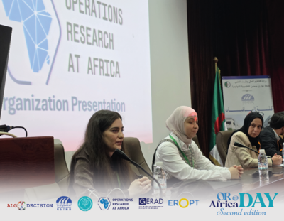 Première intervention de OR@Africa en Afrique — OR@Africa Day, 2e édition, Algérie